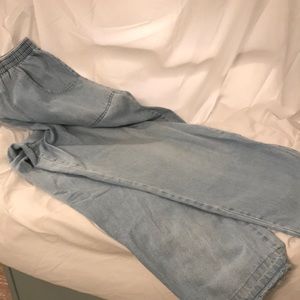 Women’s Elastic Waist Denim Pant